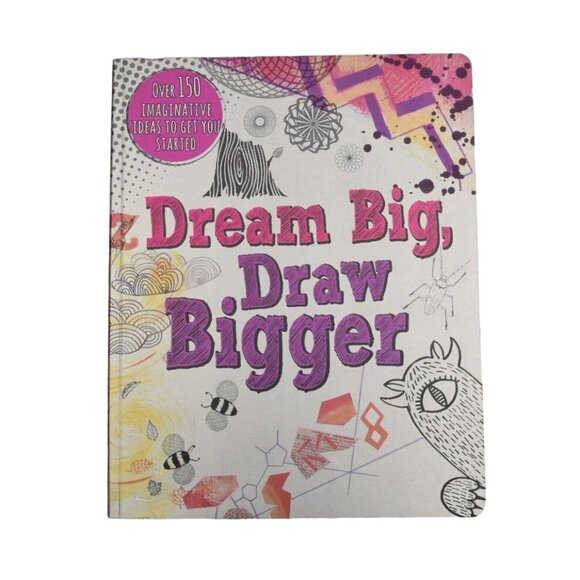 Draw Doodle Design and Dream Big Draw Bigger Books Set - Picture 3 of 4